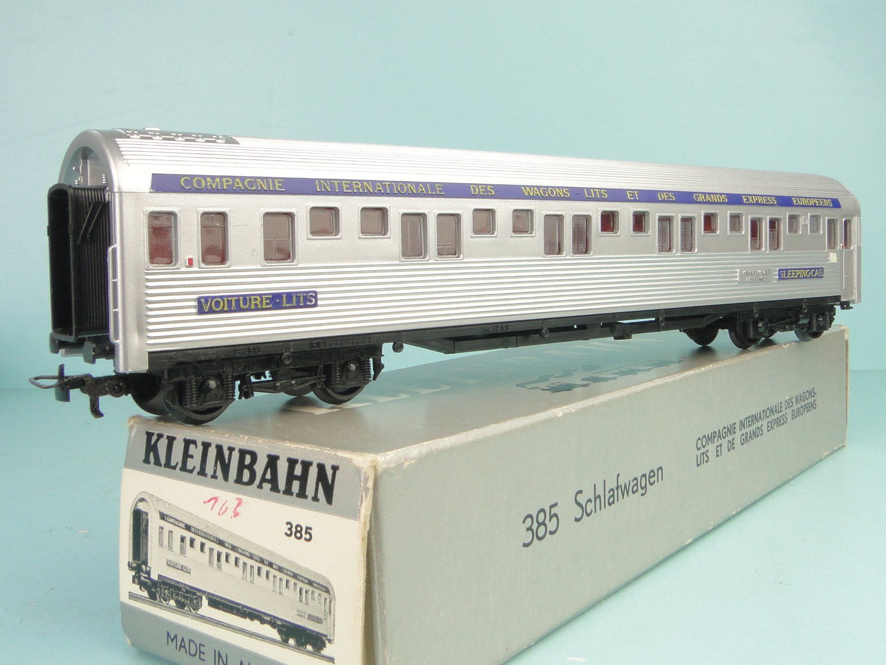 Kleinbahn Modellini di ferrovie: Kleinbahn 385 CIWL Schlafwagen – Usato da Bülach venduto da cann11