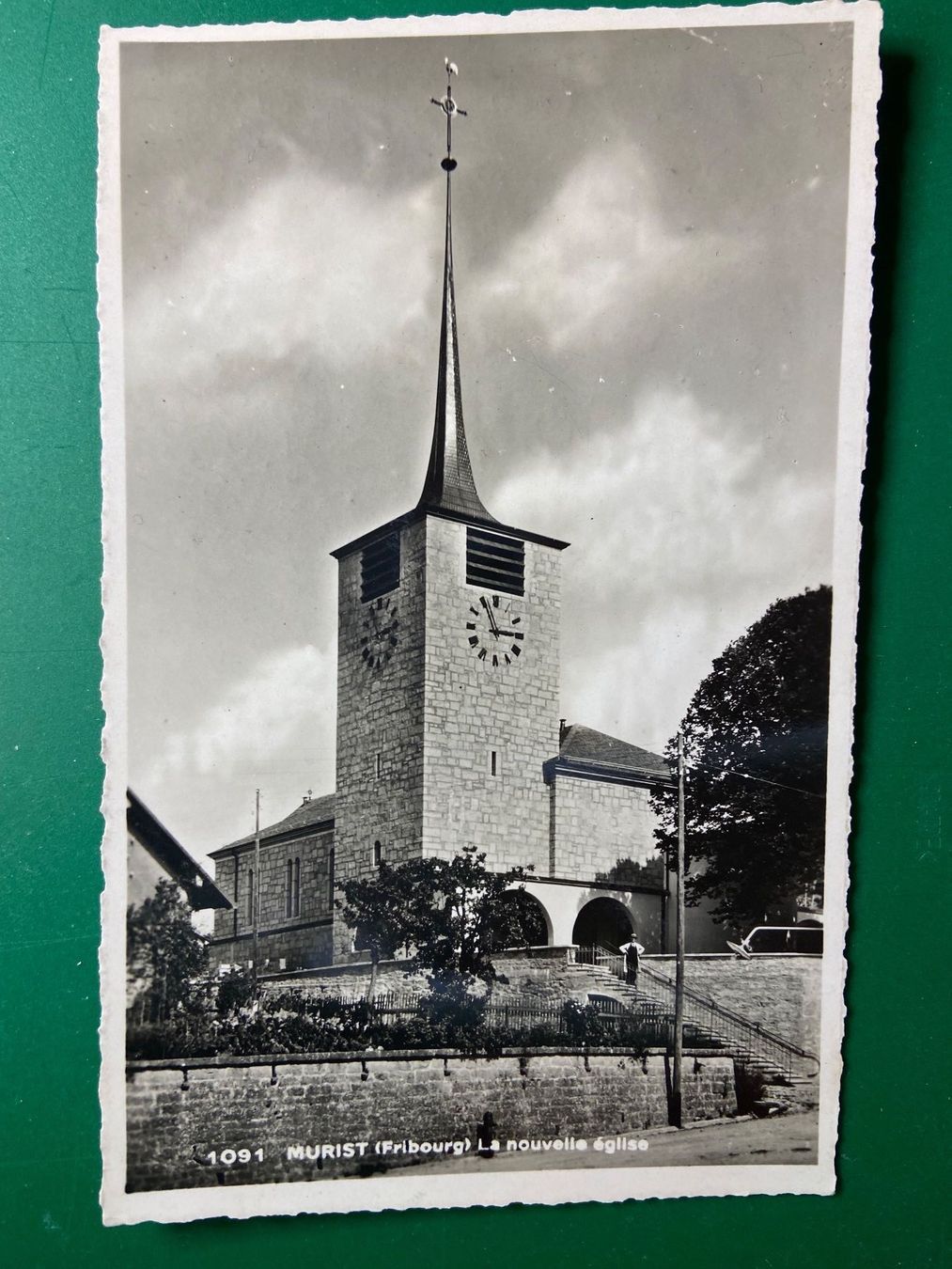 Cartoline postali: Murist - La nouvelle église – Usato da Steg VS venduto da _vinci_