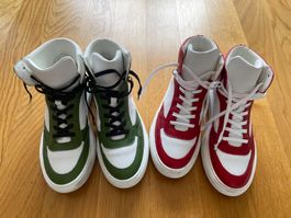 2 Paar Kate Gray Sneaker, mid cut, Grösse 41 (passt bei 40)