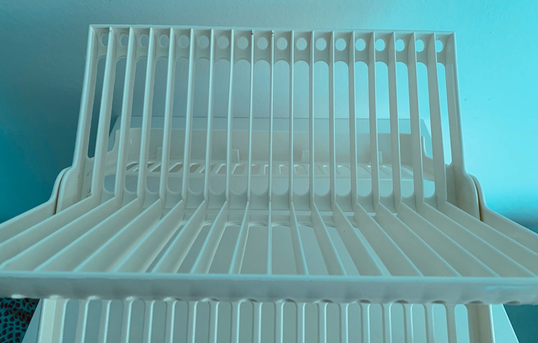 Elettrodomestici da cucina: White foldable dish drying rack - save space now! – Usato da Basel venduto da cat_sq5m 3