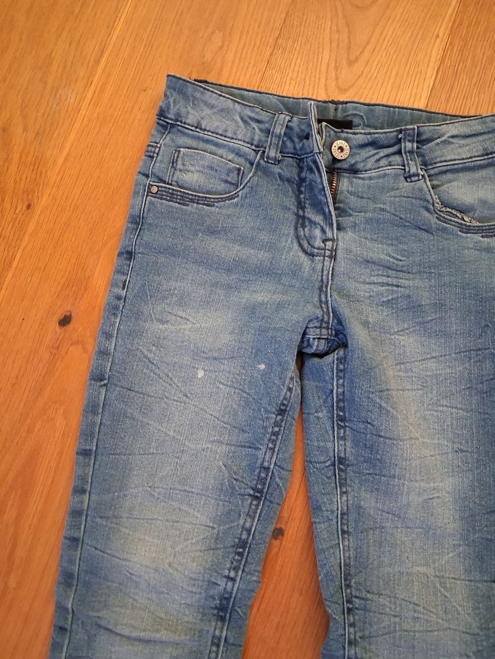 Hosen: 2 gefütterte Jeans  Grösse 140  – Gebraucht aus Roggliswil von buechi82 1