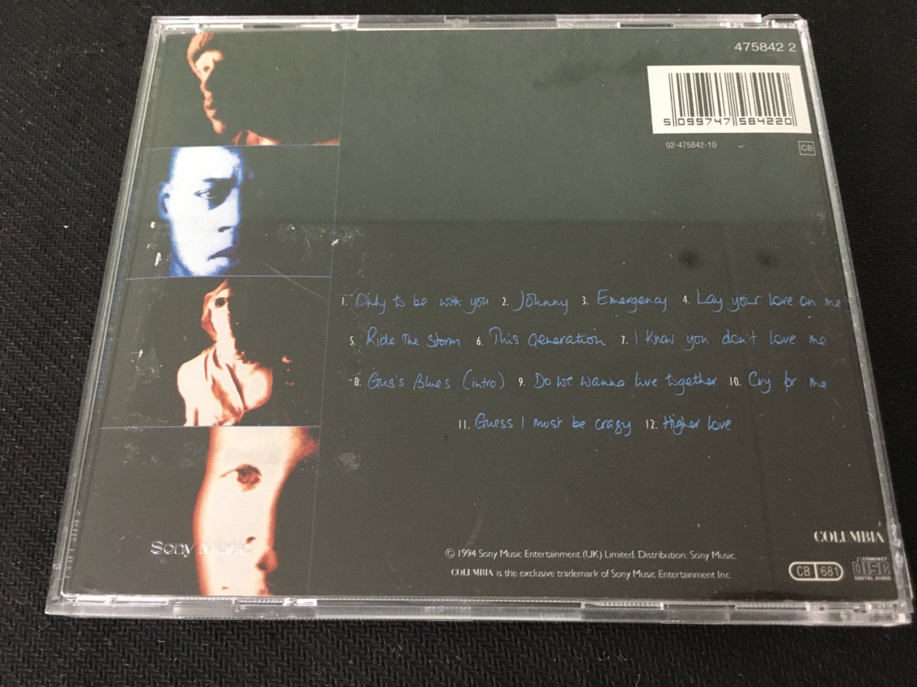 CDs: Roachford - Permanent shade of blue -CD- – Gebraucht aus St.Gallen von MedienJoe 2