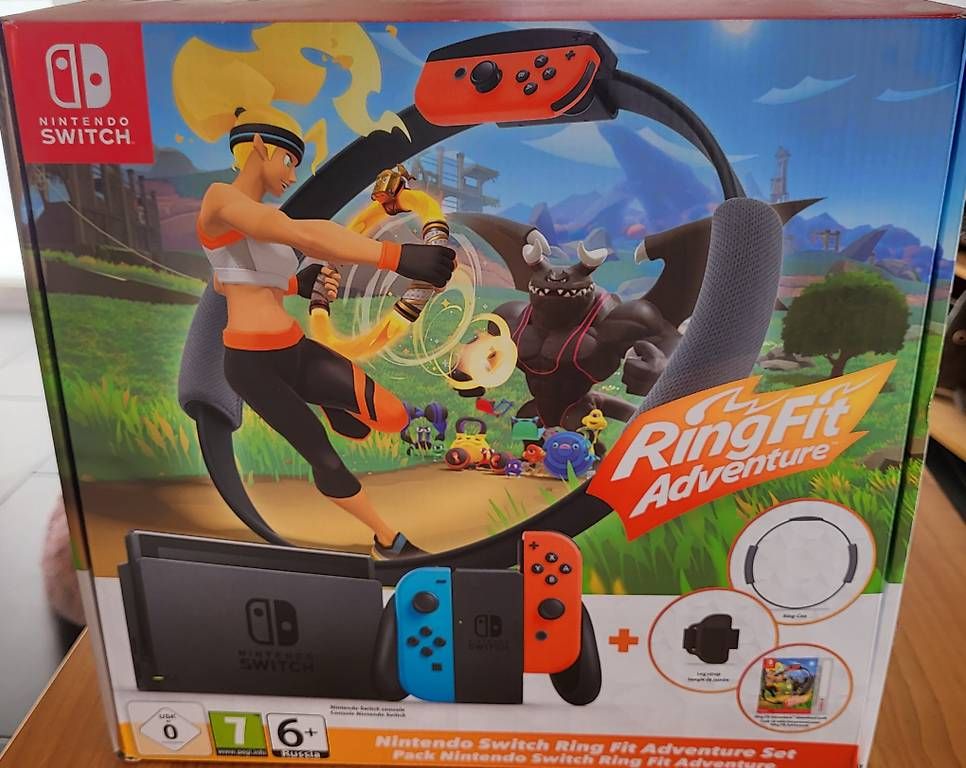 Nintendo Giochi: Nintendo Switch Ring Fit  Adventure- Videospiel – Usato da Henggart venduto da Purzel7798 2