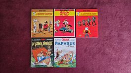Lot de 5 Bds Lucky Luke et Asterix & Obélix