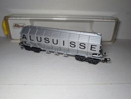 Liliput SBB 243 50 Güterwagen Alusuisse