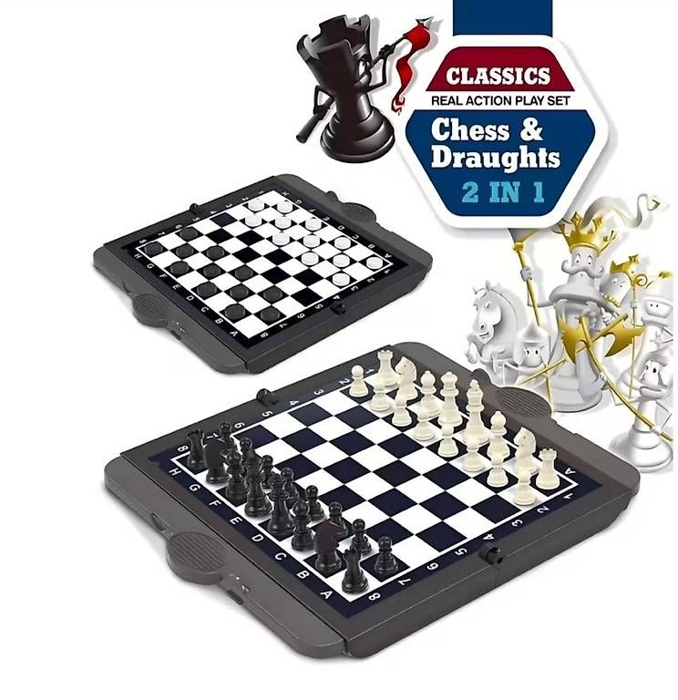 Spiele: Neues 2-in 1 Set Schach und Dame Set – Neu und originalverpackt aus Altenrhein von marcow313 4