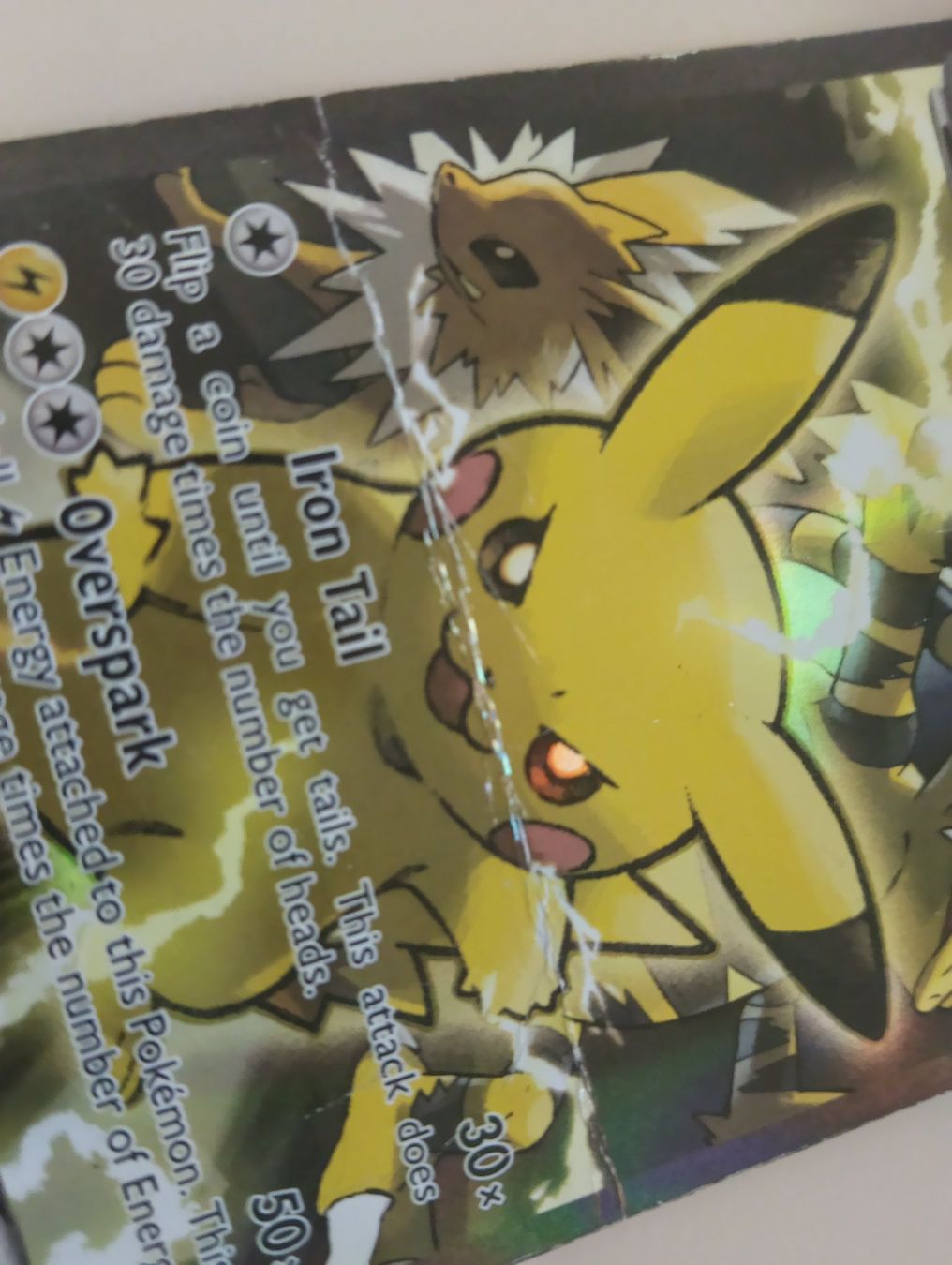 Pokémon Sammelbilder & Trading cards: pokemon Pikachu-EX Full Art – Defekt aus Sigirino von acquila16 3