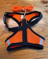 Hundegeschirr Orange, Grösse M (2.5-4kg)