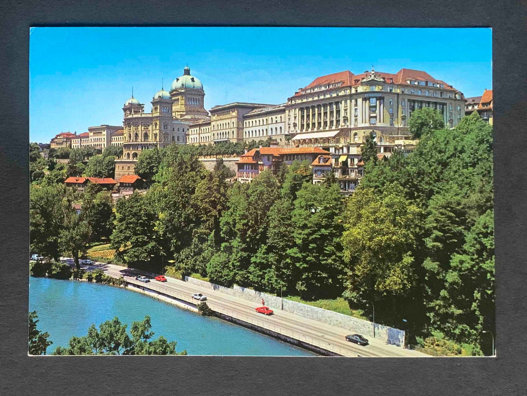 Cartoline postali: AK Bern Berne Bundesterrasse Parlamentsgebäude – Usato da Goldau venduto da artelier1