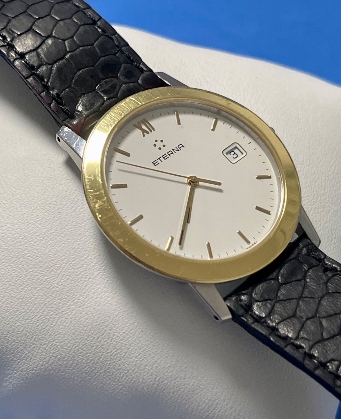 Omega Luxusmarkenuhren: ETERNA VINTAGE HERREN UHR mega selten – Gebraucht aus Goldach von  1