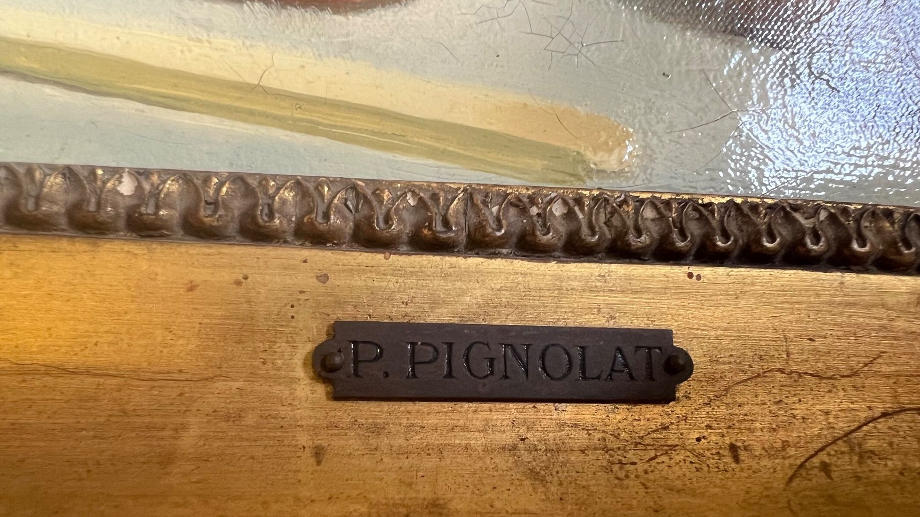 Dipinti: Pierre Pigmolat, Orginal Gemälde, Nr 35 – Usato da Illnau-Effretikon venduto da brockischweiz 2