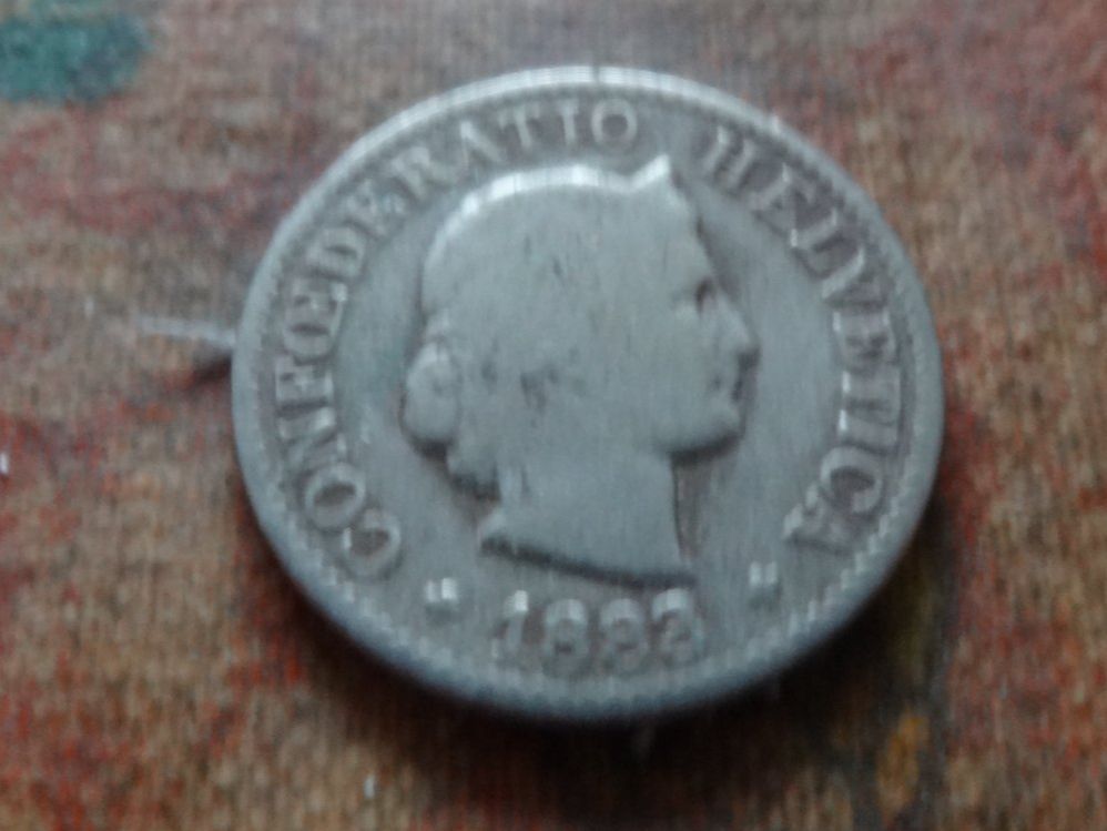Tutti le monete: 5 Rp. 1883  (D) – Usato da Romanel-sur-Lausanne venduto da Swift13