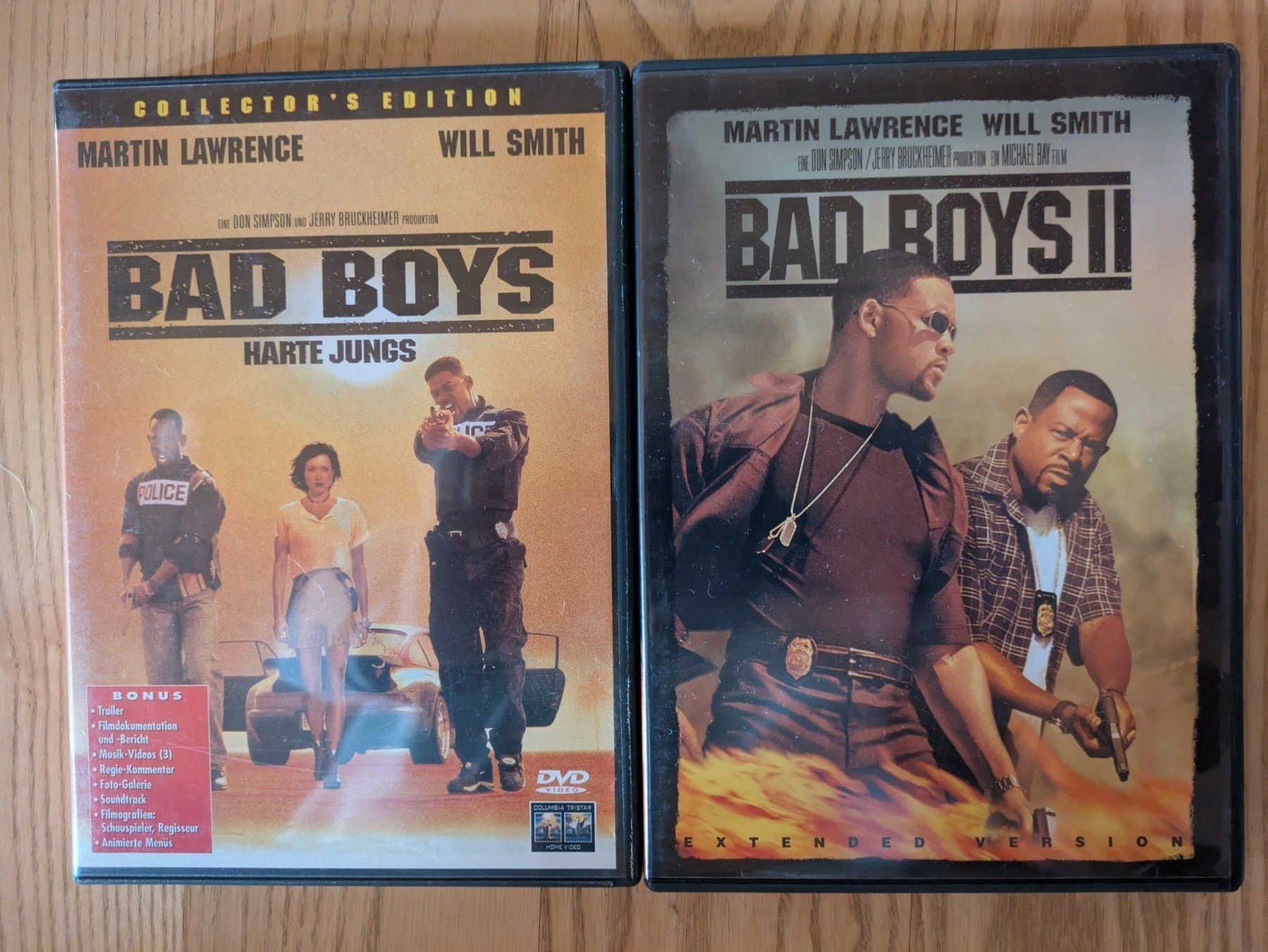 Tutti i DVDs: 2 DVDs: "Bad Boys 1 & 2" – Usato da Männedorf venduto da Pacer19