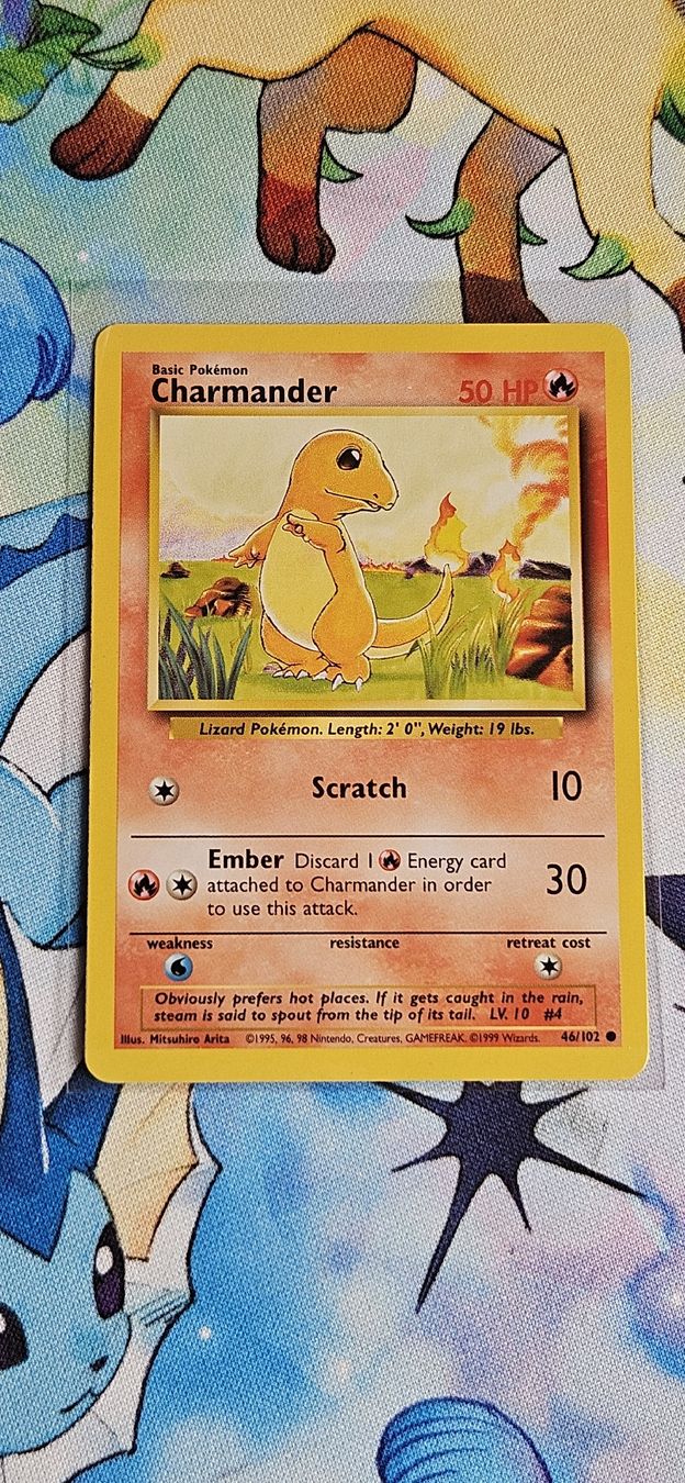 Pokémon Carte collezionabili: Charmander 46/102 – Usato da Belp venduto da Ginus85