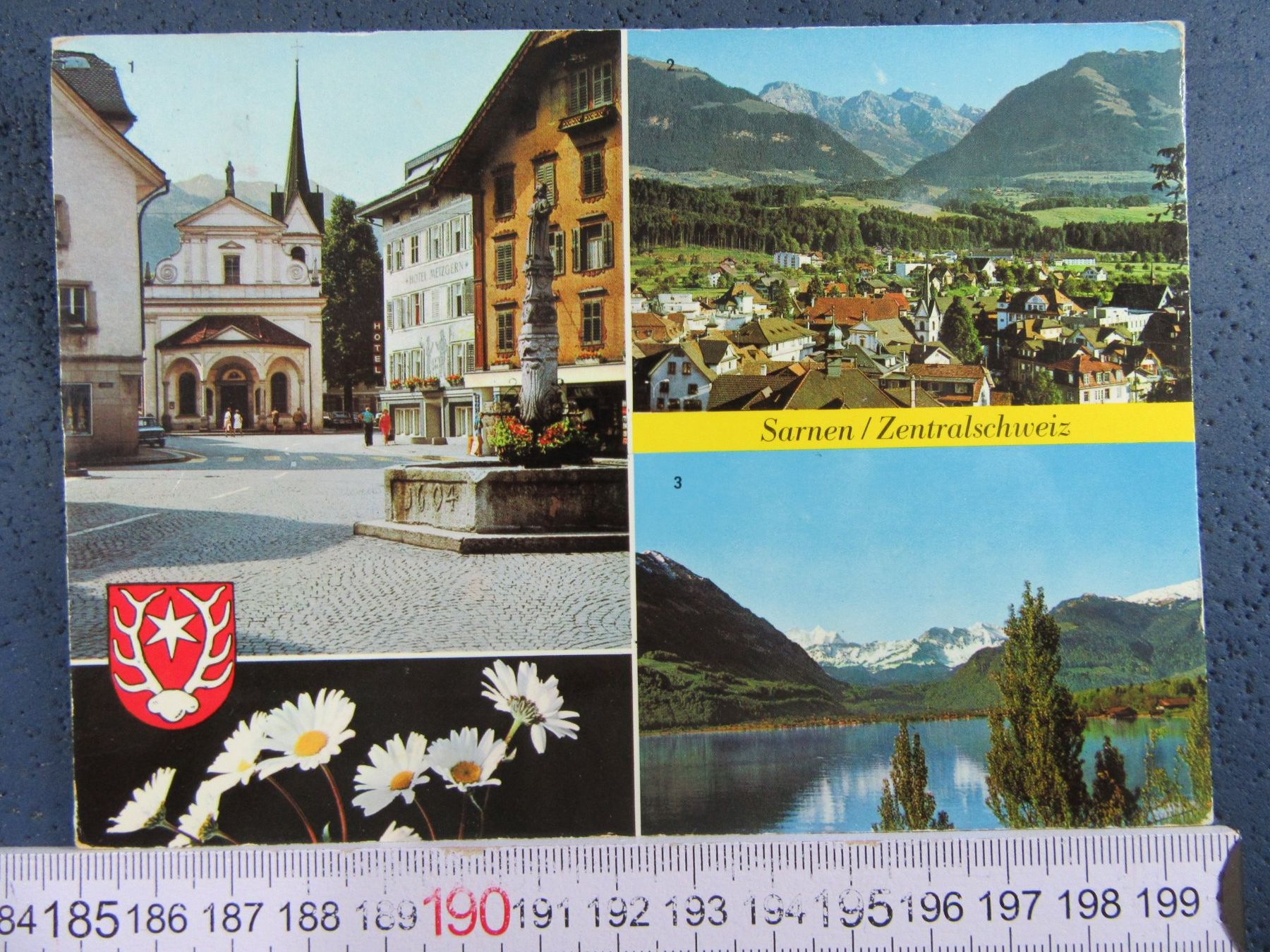 Cartoline postali: SARNEN AK ONW – Usato da Ettingen venduto da Hausi4711