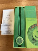 Swatch Royal Pop Green Eight Anhängeruhr neu mit Box