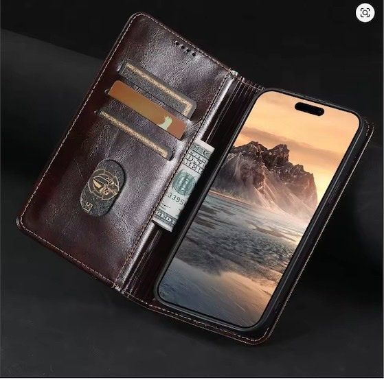 Apple Handys / Smartphones: Suteni - iPhone 15 Pro Echtleder Tasche – Neu und originalverpackt aus Matzendorf von BTCSwisswatcher 2