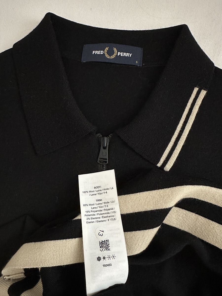 Fred Perry Maglioni & Felpe: Fred Perry Polopullover Wolle männlich S – Nuovo (secondo la descrizione) da Zollikon venduto da _M65_ 4