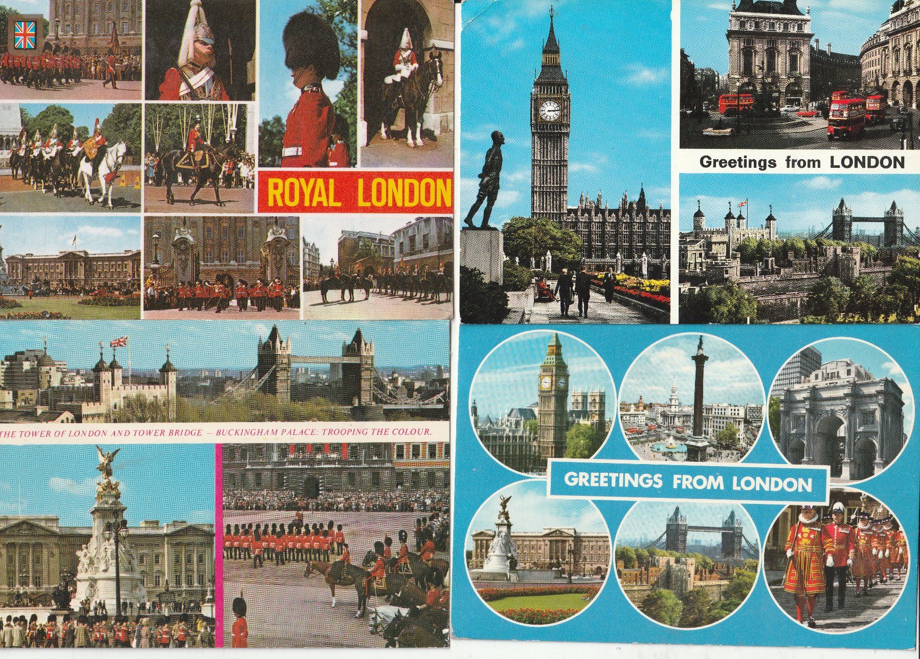 Cartoline postali: 24 Karten London – Usato da Lumbrein venduto da made02 2