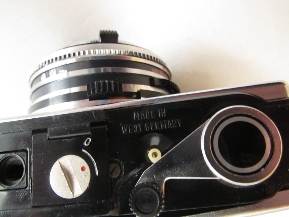 Voigtländer Vito CS, Vintage-Kamera mit Ledertasche, Top! (Defekt) in