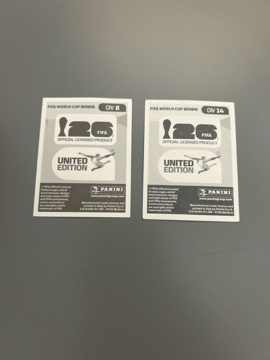 Panini Carte collezionabili: 2 CIV Panini Sticker  – Nuovo (secondo la descrizione) da Boniswil venduto da sim_7zhp