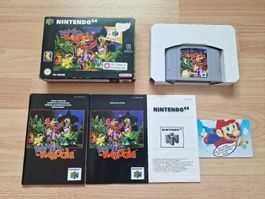 Nintendo 64 Banjo-Kazooie Spiel mit Anleitung und OVP CIB
