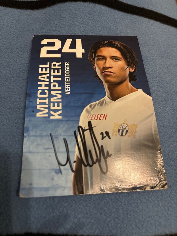Michael Kempter FCZ Autogrammkarte | Kaufen auf Ricardo