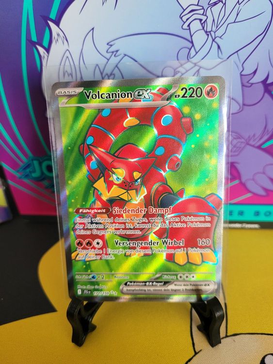 volcanion pokemon card Volcanion V (025/198) [Sword & Shield: Chilling Reign] main image 0