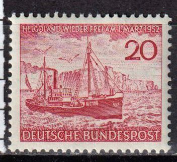 Alle Briefmarken: BRD, Mi 152** – Gebraucht aus Langenthal von 1195