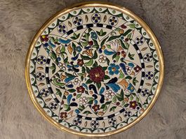 Piatto oro e ceramica