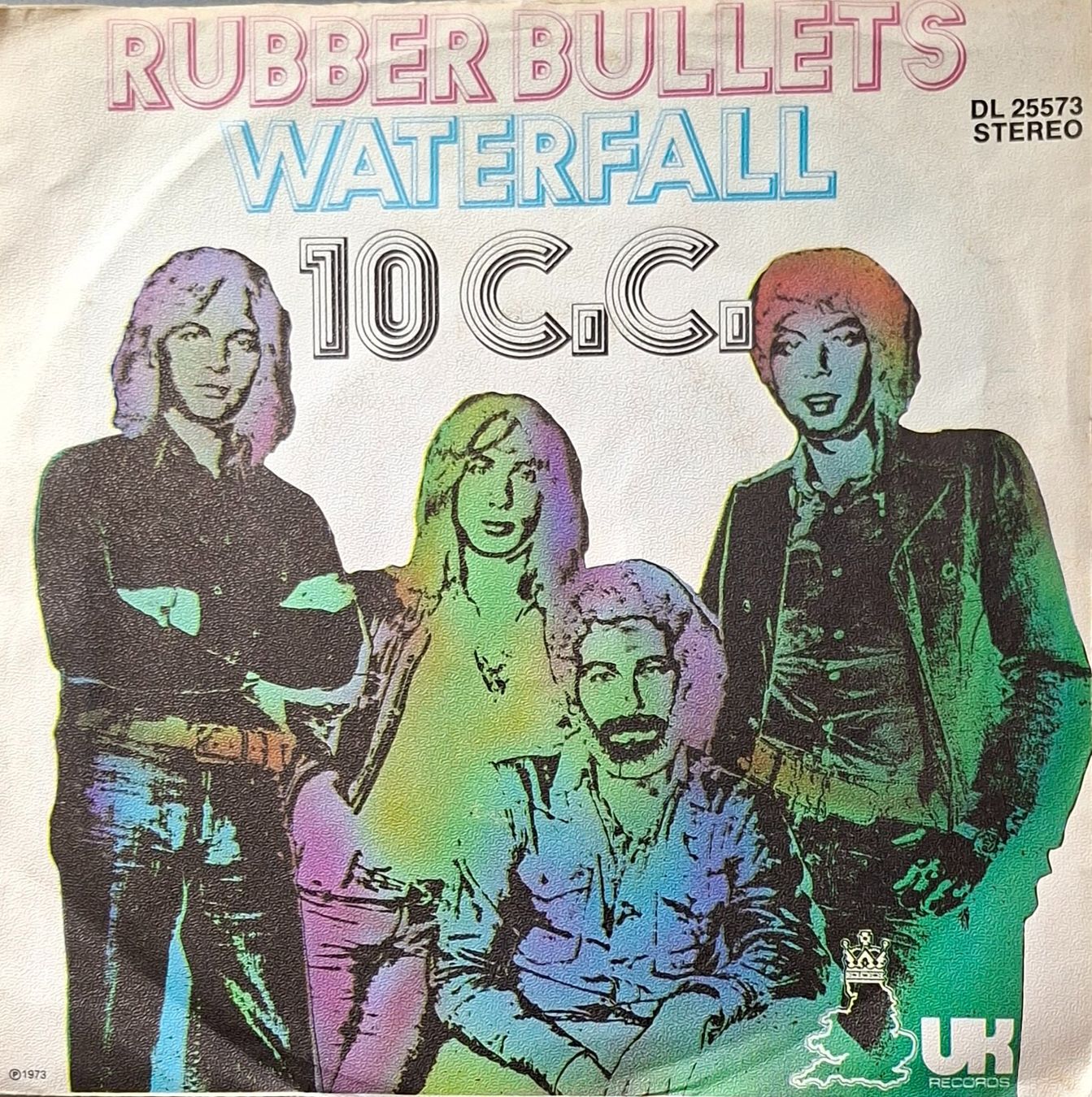 Dischi in vinile: Vinyl-Single 10cc - Rubber Bullets – Usato da Langenthal venduto da Modo39