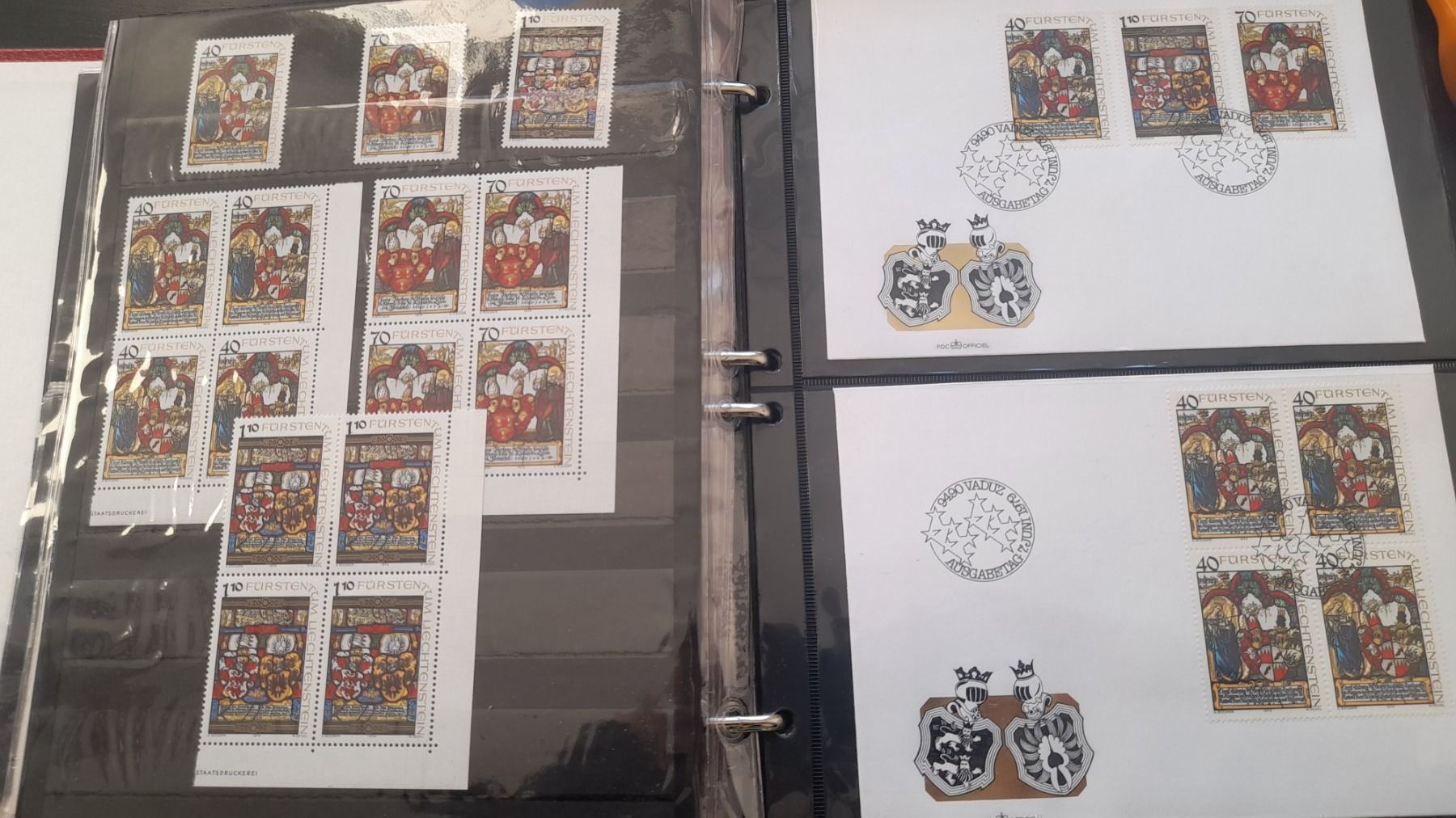 Alle Briefmarken: 1978-1980 Liechtenstein – Gebraucht aus Balgach von SIMEON27 3