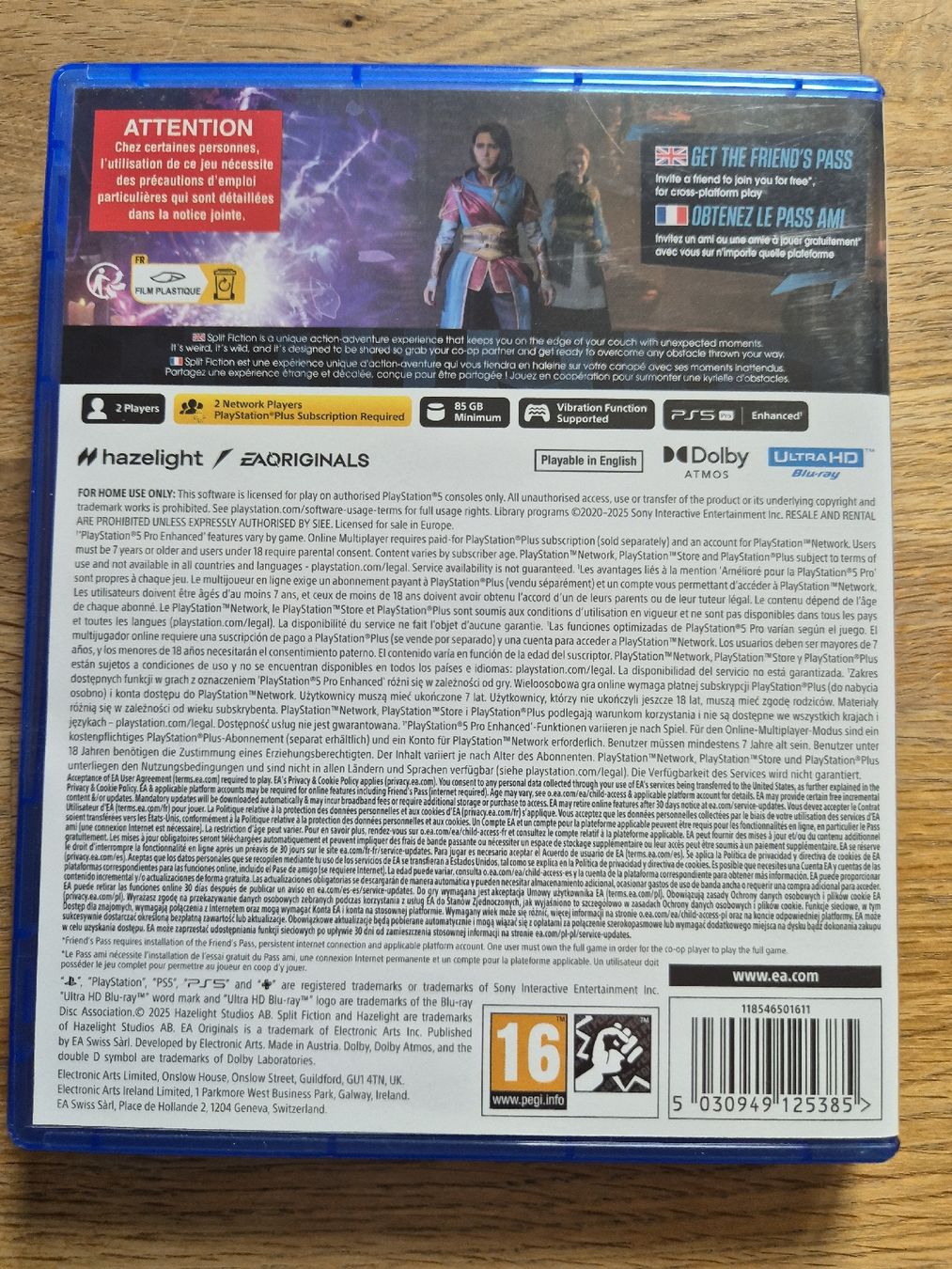 Jeux: PS5 Spiel Split Fiction – D'occasion à Hedingen par oze_6gpj 1