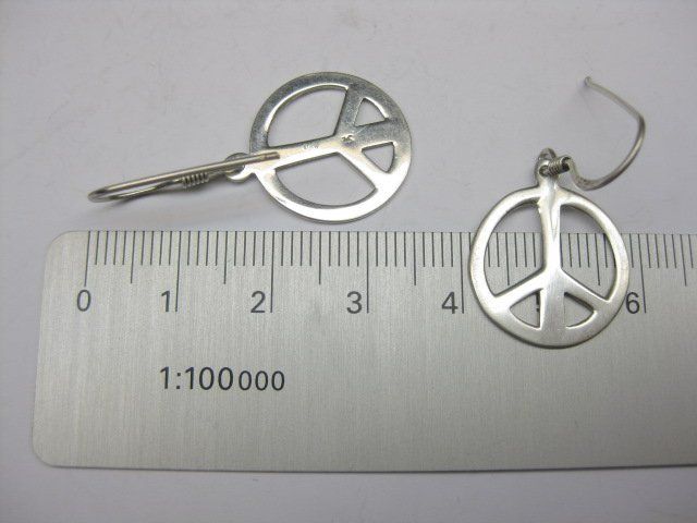 Orecchini pendenti & Orecchini a lobo: Ohrringe Ohrhänger Silber 925 PRO Peace – Usato da Ermatingen venduto da Decovin 7