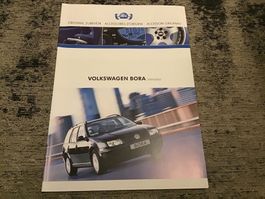 VW Bora Zubehör Verkaufsprospekt 2001