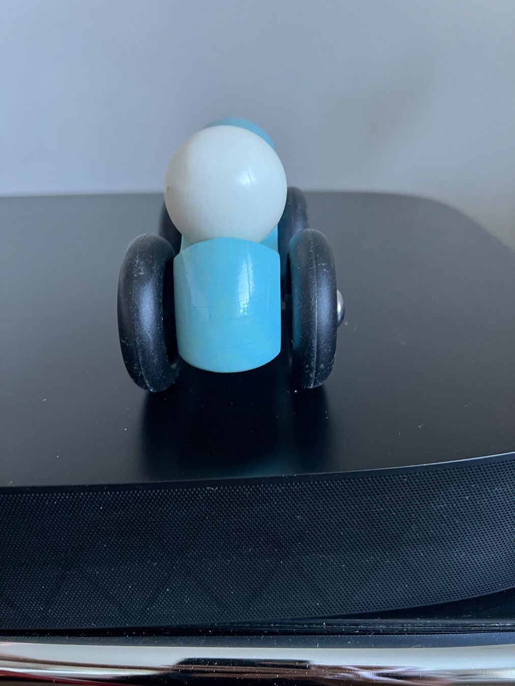Vilac Spielzeuge: Vilac Holzauto, hellblau, Retro Look – Gebraucht aus Jona von Sariksa 4