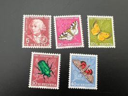 Pro Juventute 1957 Satz ** Perfekt (4691)