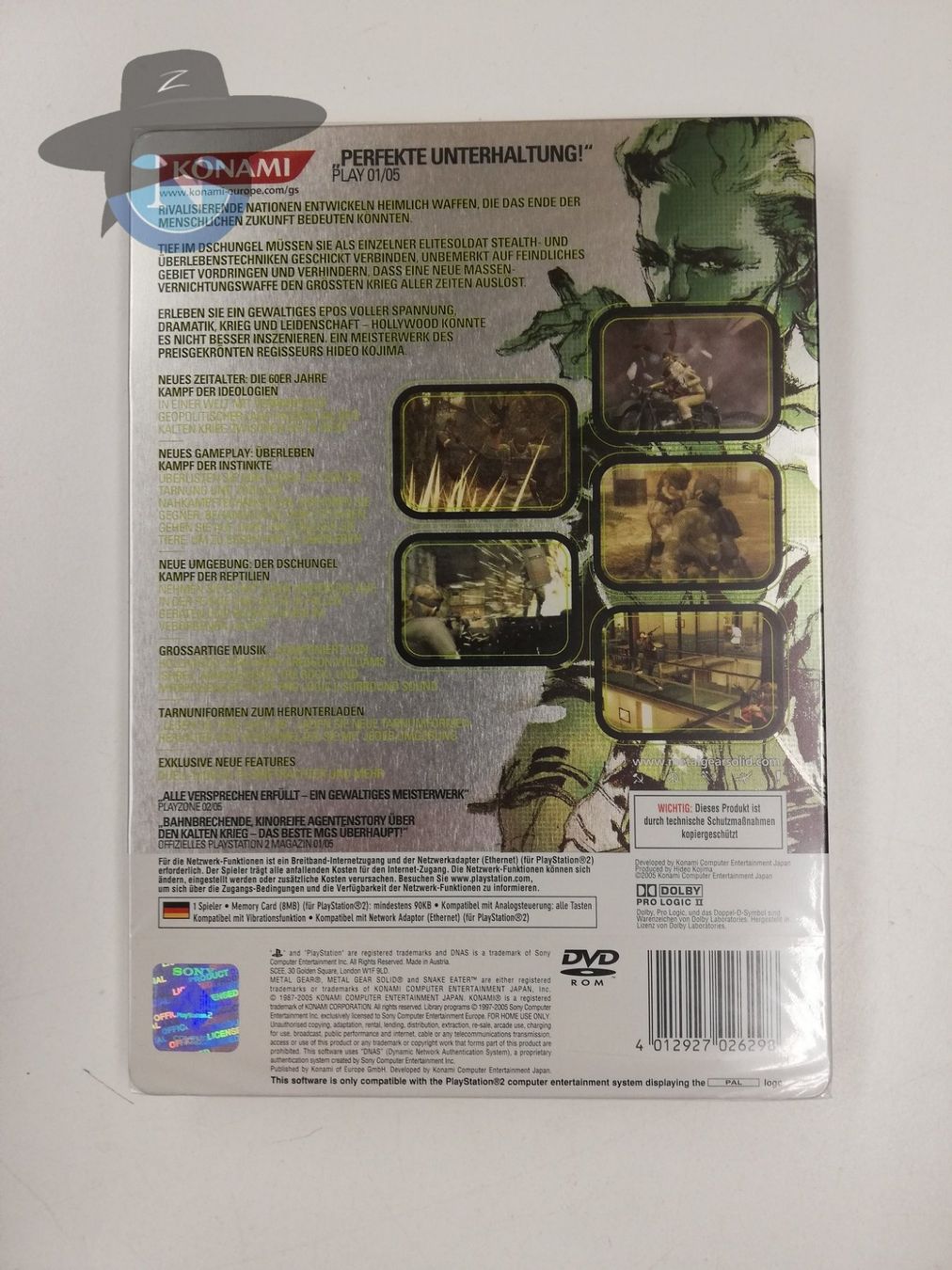 Sony Spiele: Metal Gear Solid 3 - Snake Eater / NEU sealed PS2 Steelbook – Neu (gemäss Beschreibung) aus St. Gallen von zorro_dc 1