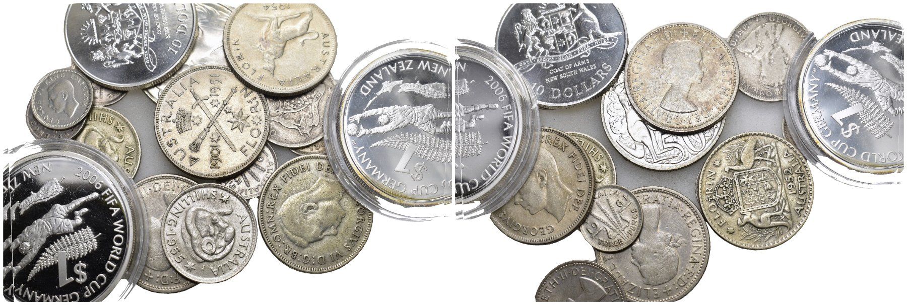 Toutes les monnaies: Neuseeland & Australien Lot – D'occasion à Bern par numismatictops