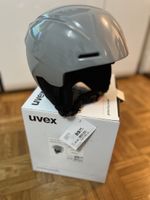 Casque de ski UVEX neuf, taille 46-50, gris clair