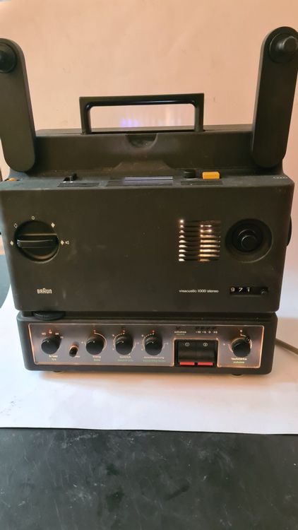 Lot Pièces BRAUN Visacustic 1000/2000 – Projecteur Super 8 Avec Zoom