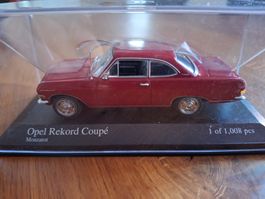 Modell Auto Opel Rekord Coupé