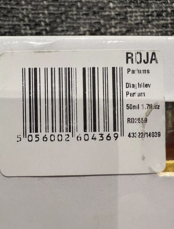 Roja Parfum Diaghilev 50ml Neu & OVP | Kaufen auf Ricardo