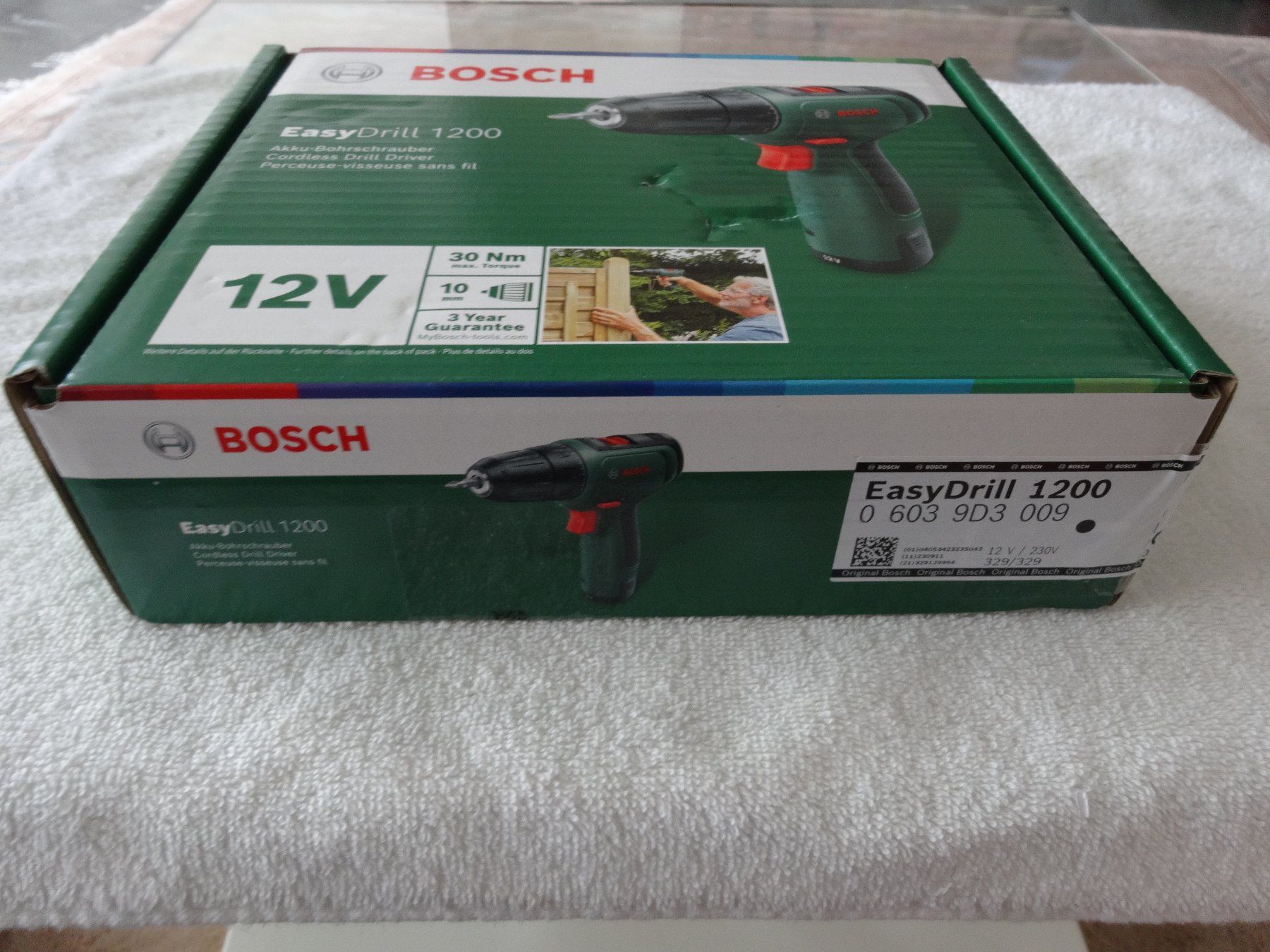 Bosch Trapani: Bosch Easy Drill 1200 Akku Bohrschrauber – Nuovo e nell'imballaggio originale da Neerach venduto da jenny062 1