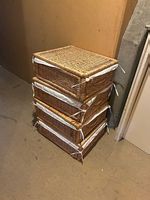 Ikea Rattan Bettkästen