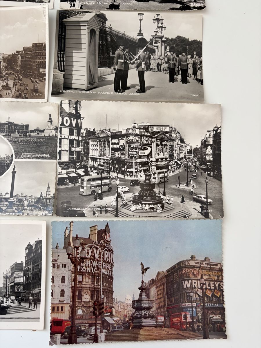 Cartoline postali: Vintage London Ansichtskarten Set, 11 Stk. – Usato da Winterthur venduto da silen 4