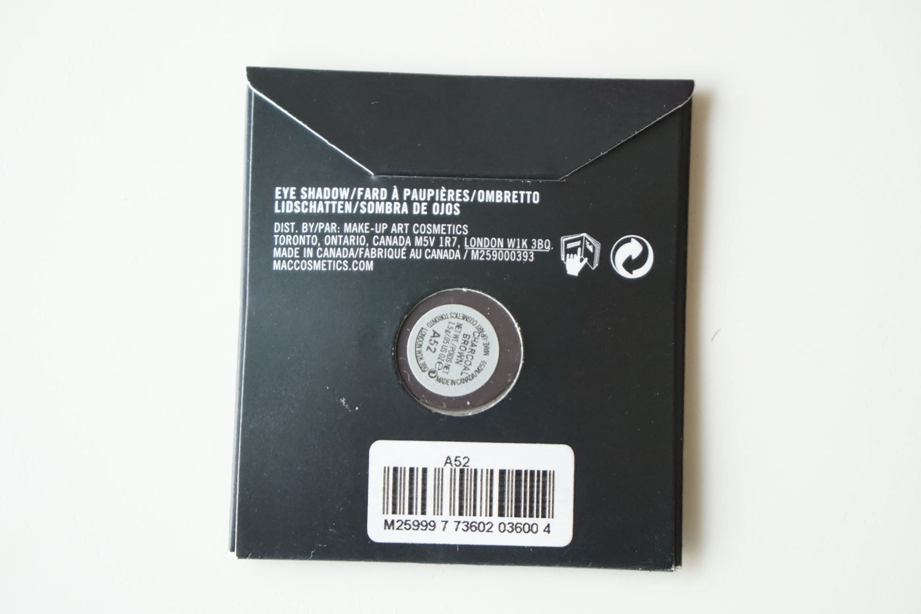 Make-up: MAC Pro Pan Refill Eyeshadow - Charcoal Brown - NEU – Neu und originalverpackt aus Zürich von sambaum 3