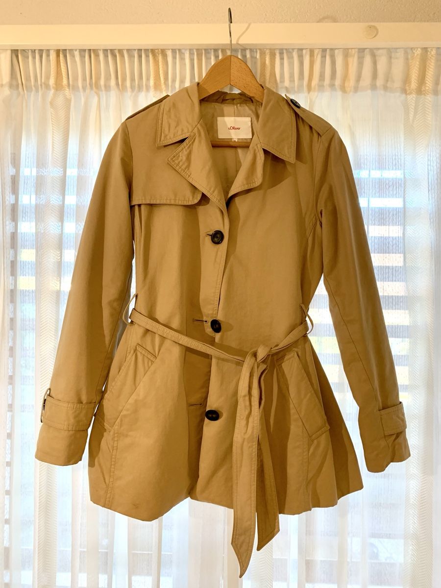 S.Oliver Cappotti: S.Oliver Trenchcoat, Grösse 34 – Usato da Niederlenz venduto da chi_ie_007