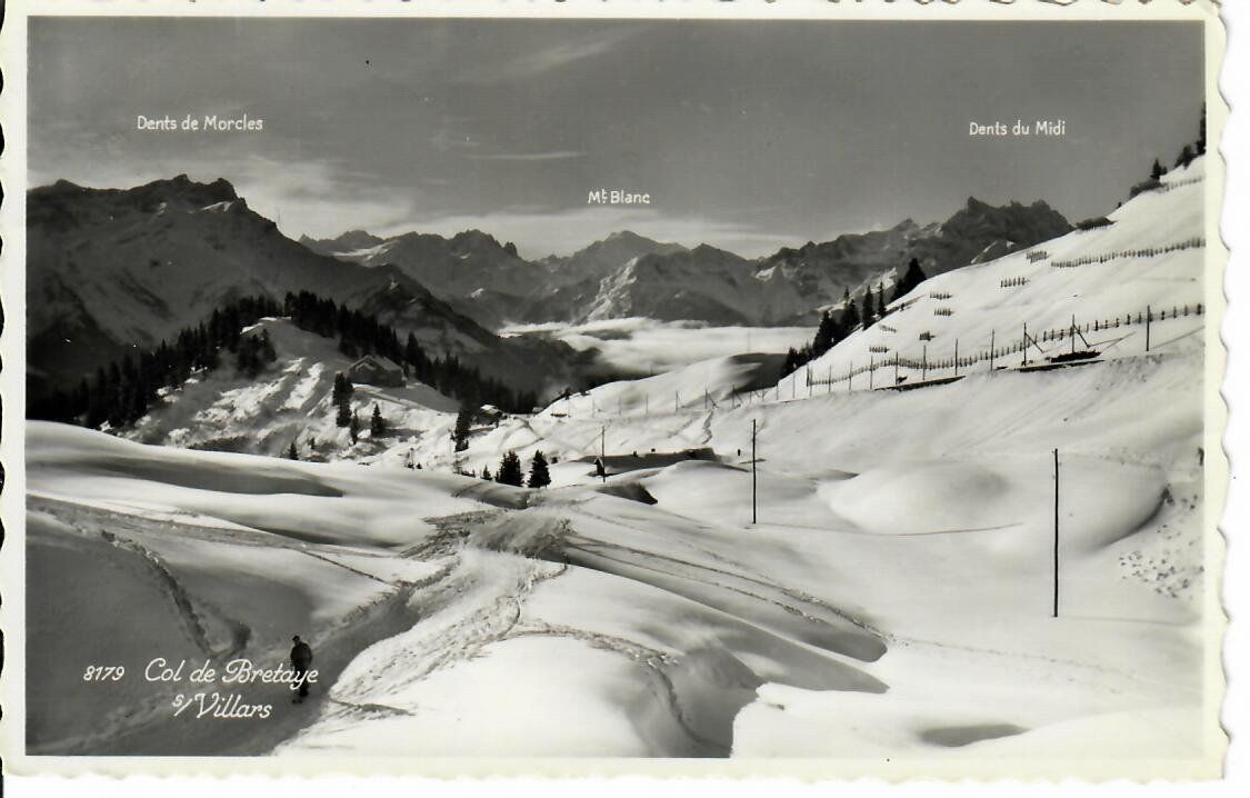 Cartoline postali: Col de Bretaye – Usato da Hochdorf venduto da Ziegel-16