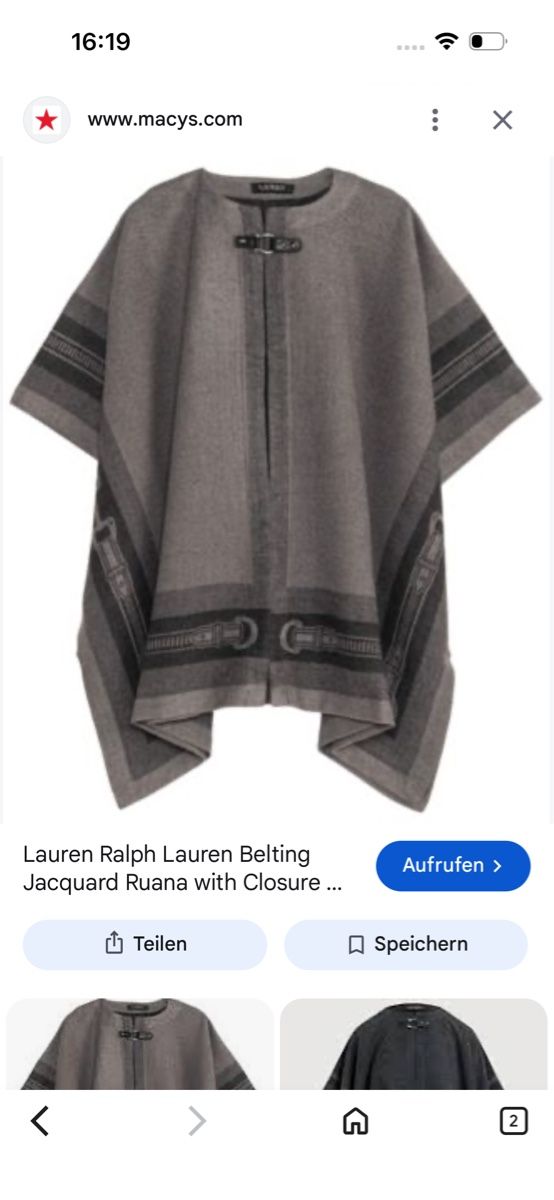 Ralph Lauren Sonstige Damenmode: Ralph Lauren cape – Neu (gemäss Beschreibung) aus Silvaplana-Surlej von vikhayy.stmoritz 1